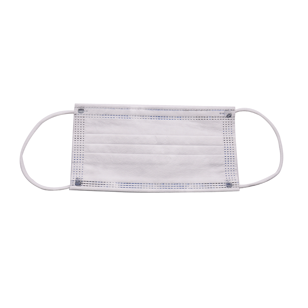  Disposable Flat-type Respirator Anti-pollution Facial 3ply Mask 
