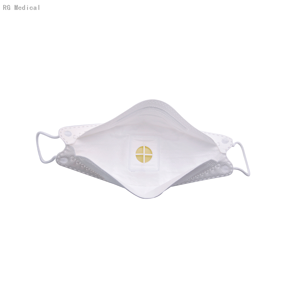 Fish Valved Type FFP3 Water-proof Facial Mask 