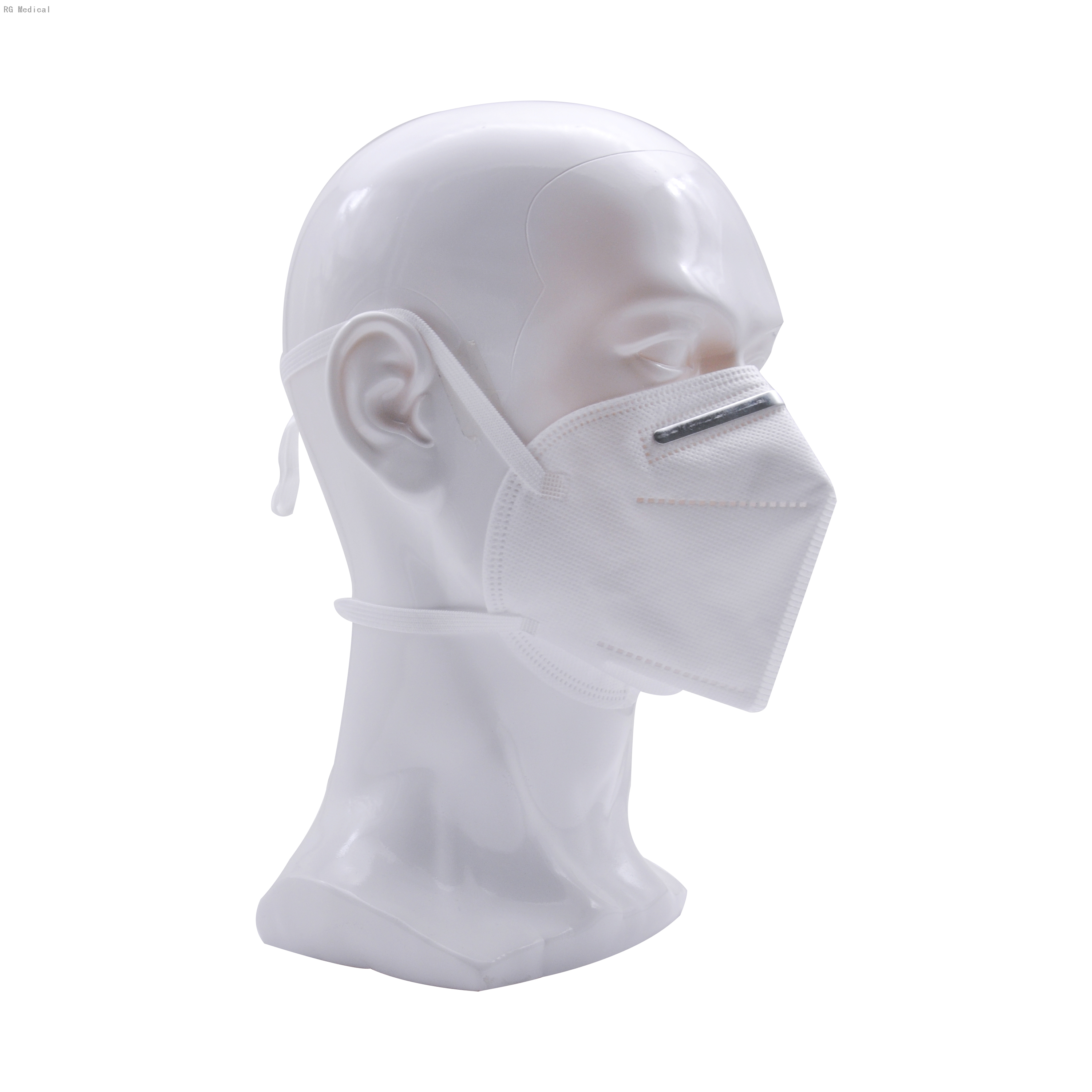 White Color Fold Type Medical Mask 