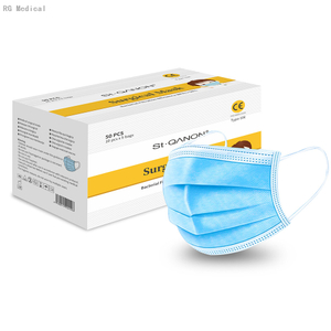 Kids Use Ear Loop 3 Ply Disposable Surgical Face Mask 